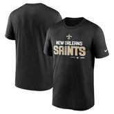 New Orleans Saints Legend Community Performance T-Shirt Black