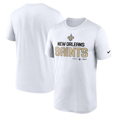 New Orleans Saints Legend Community Performance T-Shirt White