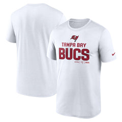 Tampa Bay Buccaneers Legend Community Performance T-Shirt White
