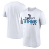 Tennessee Titans Legend Community Performance T-Shirt White