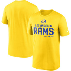 Los Angeles Rams Legend Community Performance T-Shirt Gold