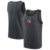 Cleveland Browns Tri-Blend Tank Top Heathered Charcoal