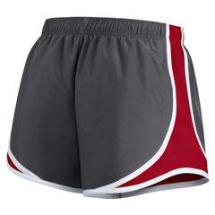 New York Giants Women's Team Logo Performance Tempo Shorts Charcoal