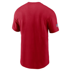 Tampa Bay Buccaneers Sideline Infograph Lockup Performance T-Shirt Red