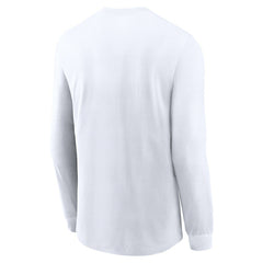 Indianapolis Colts Sideline Infograph Lock Up Performance Long Sleeve T-Shirt White