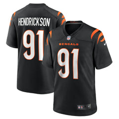 NFL Trey Hendrickson Cincinnati Bengals Game Jersey - Black