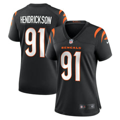 NFL Trey Hendrickson Cincinnati Bengals Women's Game Jersey - Black