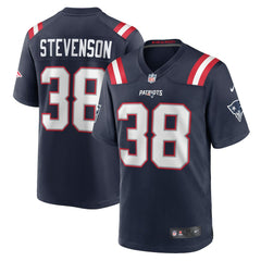 NFL Rhamondre Stevenson New England Patriots Game Jersey - Navy