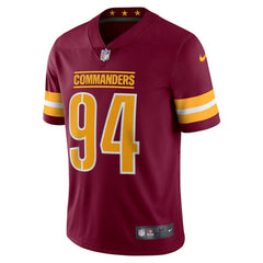 NFL Da'Ron Payne Washington Commanders Vapor Limited Jersey - Burgundy