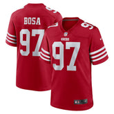 NFL Nick Bosa San Francisco 49ers Team Game Jersey - Scarlet