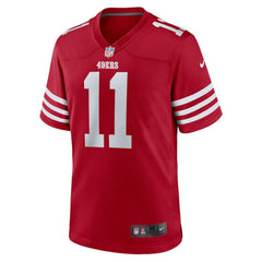 NFL Brandon Aiyuk San Francisco 49ers Game Player Jersey - Scarlet