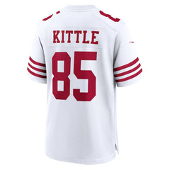 NFL George Kittle San Francisco 49ers Team Game Jersey - White