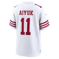 NFL Brandon Aiyuk San Francisco 49ers Game Jersey - White