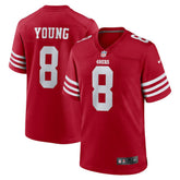 NFL Steve Young San Francisco 49ers Retired Game Player Jersey - Scarlet