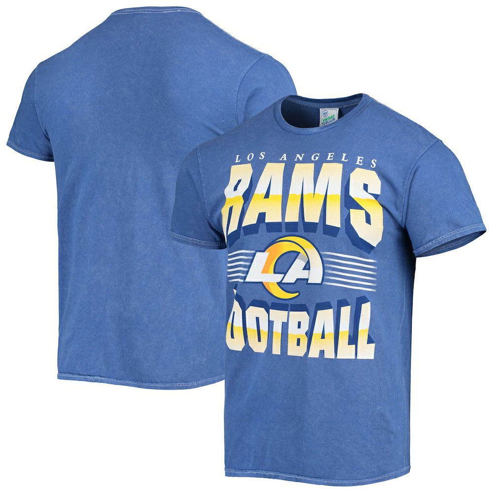 Los Angeles Rams '47 Rocker Vintage Tubular T-Shirt Royal