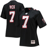 NFL Michael Vick Atlanta Falcons Women's Legacy Replica Player Jersey - Black on sale
