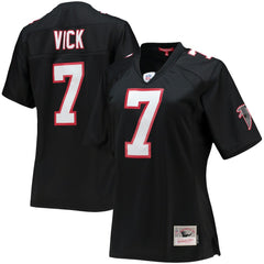 NFL Michael Vick Atlanta Falcons Women's Legacy Replica Player Jersey - Black on sale