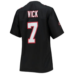 NFL Michael Vick Atlanta Falcons Women's Legacy Replica Player Jersey - Black on sale