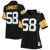 Jack Lambert Pittsburgh Steelers Women's Legacy Replica Player Jersey Black