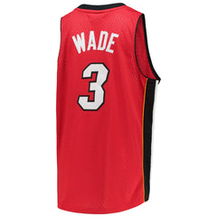 NBA Dwyane Wade Miami Heat Youth 2005/06 Hardwood Classics Swingman Jersey - Red