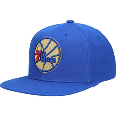 Philadelphia 76ers 50th Anniversary Snapback Hat Royal