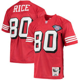 Jerry Rice San Francisco 49ers 1994 Authentic Throwback Retired Player Jersey Scarlet