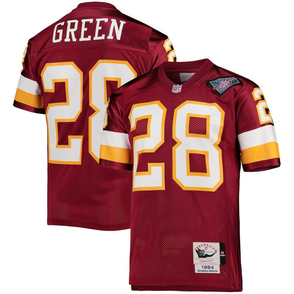 NFL Darrell Green Washington Football Team 1994 Authentic Throwback Retired Player Jersey - Burgundy sale
