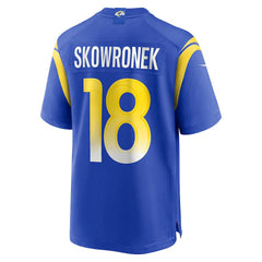 NFL Ben Skowronek Los Angeles Rams Game Jersey - Royal
