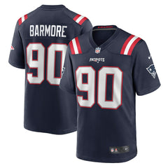 NFL Christian Barmore New England Patriots Player Game Jersey - Navy