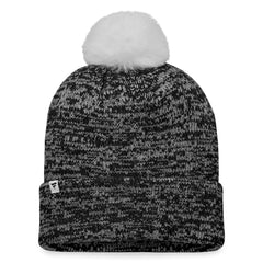 San Francisco Giants Fanatics Women's Iconic Cuffed Knit Hat with Pom - Black/White Hats