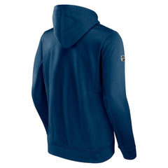 NHL Seattle Kraken Fanatics Authentic Pro Rink Pullover Hoodie - Deep Sea Blue