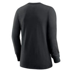 New Orleans Saints Women's Prime Split Long Sleeve T-Shirt Black
