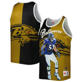 Ray Lewis Baltimore Ravens Retired Player Graphic Tank Top Black/Gold