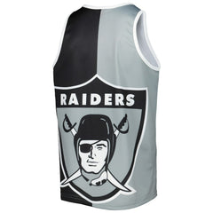 Bo Jackson Las Vegas Raiders Retired Player Graphic Tank Top Black/Silver