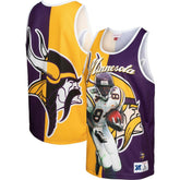 Randy Moss Minnesota Vikings Retired Player Graphic Tank Top Purple/Gold