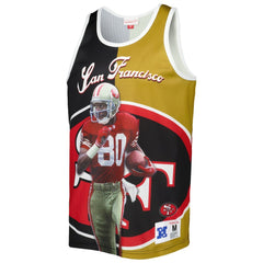 Jerry Rice San Francisco 49ers Retired Player Graphic Tank Top Black/Gold