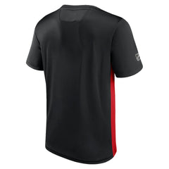 NHL Detroit Red Wings Fanatics Authentic Pro Rink Tech T-Shirt - Black/Red