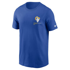 Los Angeles Rams Team Incline T-Shirt Royal