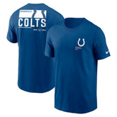 Indianapolis Colts Team Incline T-Shirt Royal