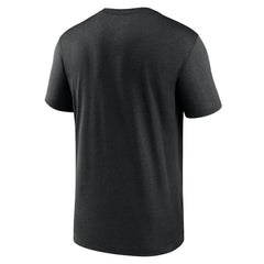 Las Vegas Raiders Horizontal Lockup Legend Performance T-Shirt Black