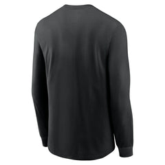 New Orleans Saints Team Slogan Long Sleeve T-Shirt Black