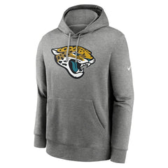 Jacksonville Jaguars Rewind Club Fleece Pullover Hoodie Heathered Gray