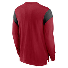 Arizona Cardinals Rewind Playback Helmet Long Sleeve T-Shirt Cardinal