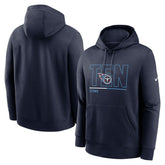 Tennessee Titans City Code Club Fleece Pullover Hoodie Navy