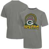 Green Bay Packers Junk Food Wonderland Infinity Vibe T-Shirt Graphite
