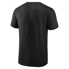 Carolina Panthers Big & Tall Two States One Team Statement T-Shirt Black