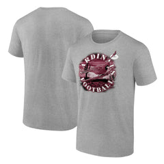 Arizona Cardinals Big & Tall Sporting Chance T-Shirt Heathered Gray