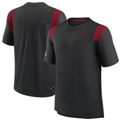Arizona Cardinals Sideline Tonal Logo Performance Player T-Shirt Black