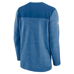 Indianapolis Colts Sideline Lockup Performance Quarter-Zip Top Royal