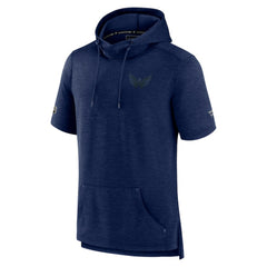 NHL Washington Capitals Fanatics Authentic Pro Road Performance Short Sleeve Pullover Hoodie - Heather Navy